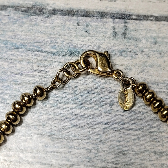 Monet Gold Beaded Bracelet - Picture 4 of 8